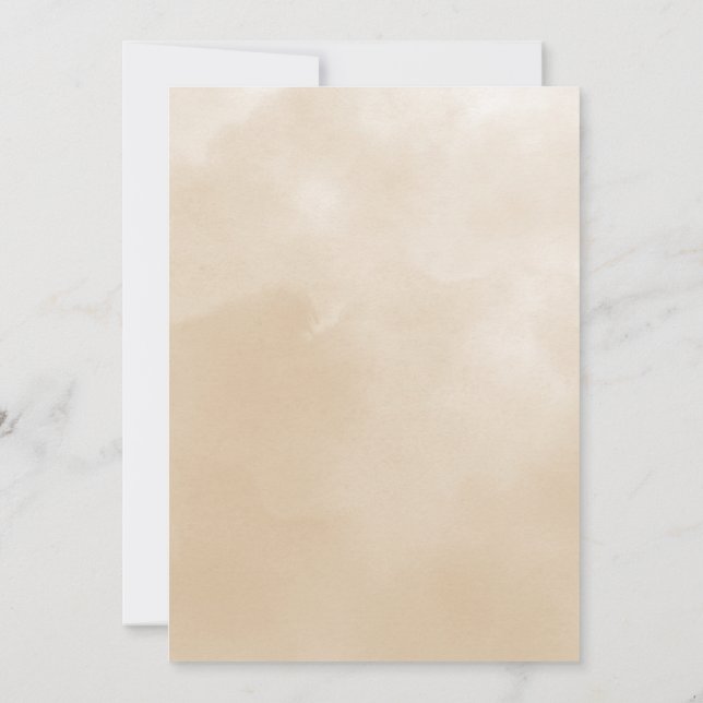 Naturpark Hochzeiten Einladung (Rückseite)