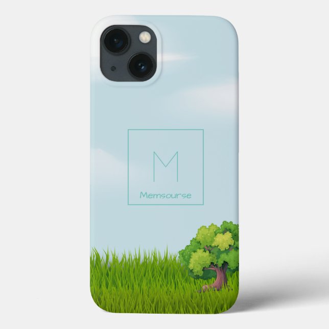 Naturpark Landschaft Moderne Case-Mate iPhone Hülle (Rückseite)