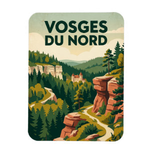 Naturpark Nordvogesen Frankreich Magnet