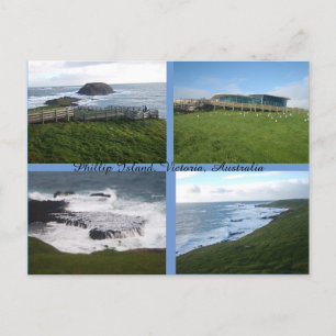 Naturpark Phillip Island Postkarte