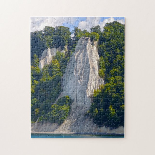 Naturpark Rügen Deutschland. Puzzle (Vertikal)