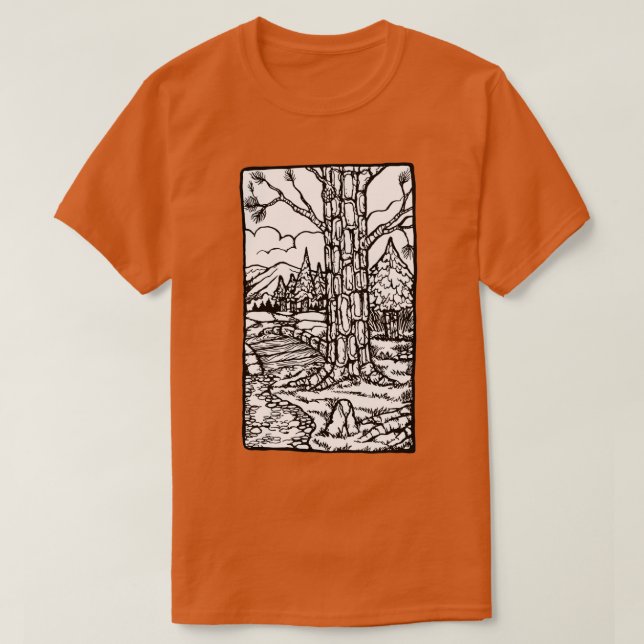 Naturpfad T-Shirt (Design vorne)