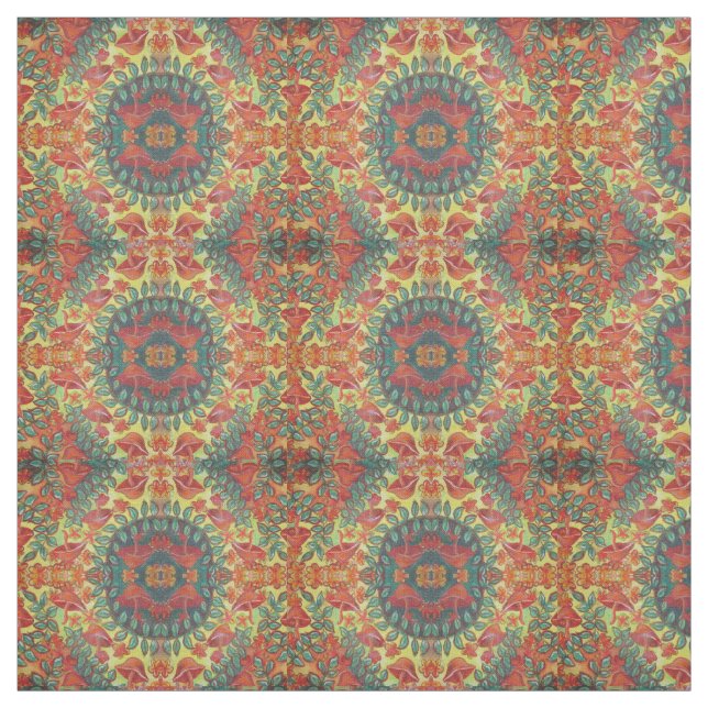 Naturpilzmuster Stoff (Muster)