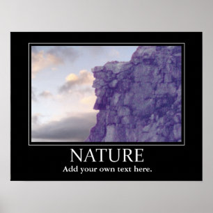 Naturplakatinspiration/-motivation Poster