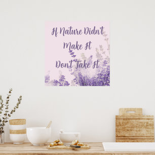 Naturposter Poster