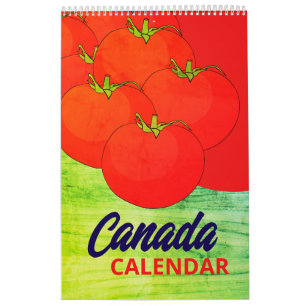 Naturprodukte Kunst   Kanada Mauerkalender 2025 Kalender