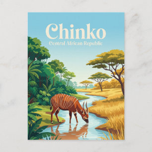 Naturreservat Chinko Zentralafrikanische Republik Postkarte