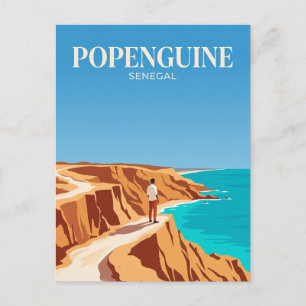 Naturreservat Popenguine Senegal Postkarte