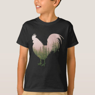 NATURROOSTER-CHICKEN-WALDSTIL T-Shirt