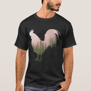 NATURROOSTER-CHICKEN-WALDSTIL T-Shirt
