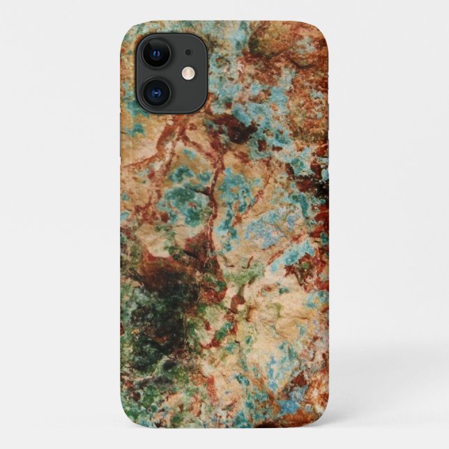 Naturrost und Türkisstein Case-Mate iPhone Hülle (Rückseite)