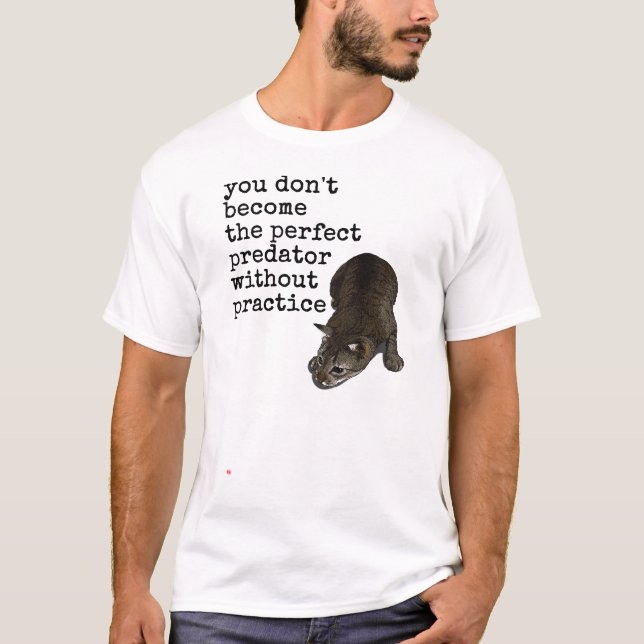 Naturs perfekter Raubfisch T-Shirt (Vorderseite)