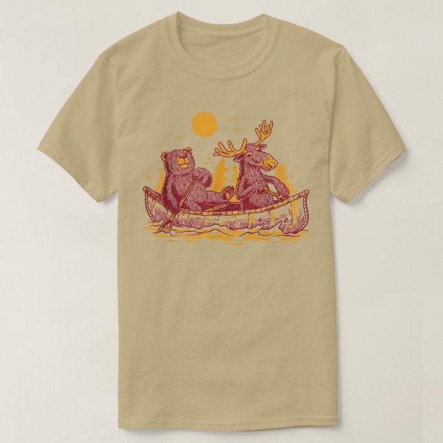 Natursammbärenkanone T-Shirt (Design vorne)