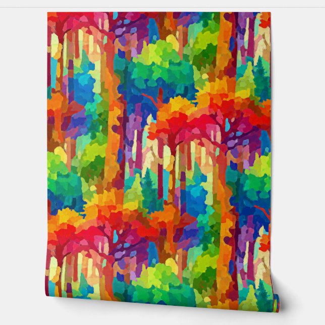 Naturschatten Tapete (Abrollen)