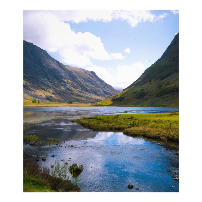 Naturschaum, Berg Fotodruck (Vorne)