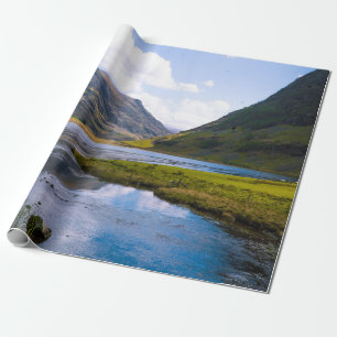 Naturschaum, Berg Geschenkpapier