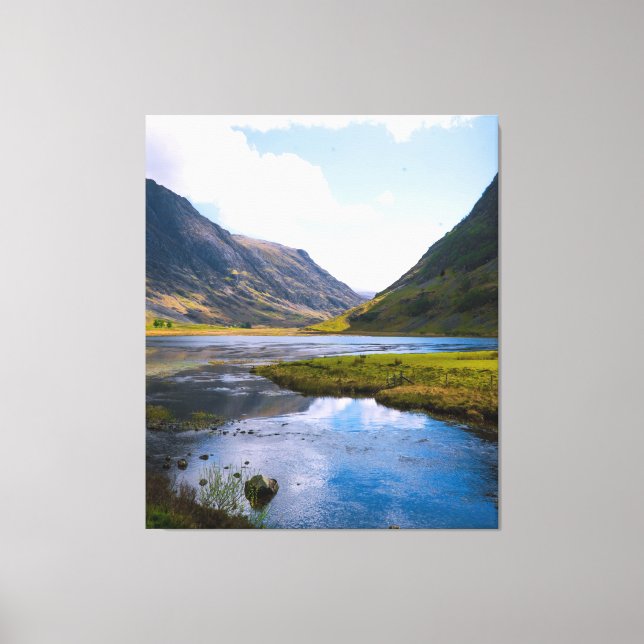 Naturschaum, Berg Leinwanddruck (Vorderseite)