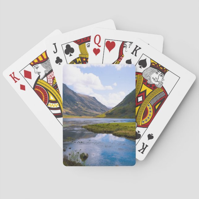 Naturschaum, Berg Spielkarten (Rückseite)