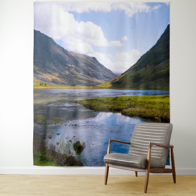 Naturschaum, Berg Wandteppich (Beispiel)