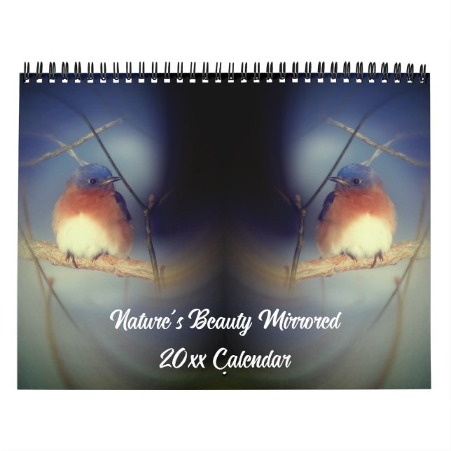 Naturschöne Spiegelungsfotografie  Kalender (Titelbild)