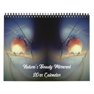 Naturschöne Spiegelungsfotografie Kalender