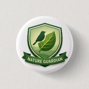 Naturschützer Explorer   Kinder Outdoor Auszeichnu Button