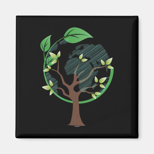 Naturschutzgebiet Erde Lover Magnet (Vorne)