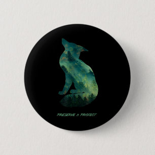 Naturschutzgebiet Forest Fox Button