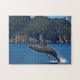 Naturschutzgebiet Humpback Whale Wildlife Foto Puzzle