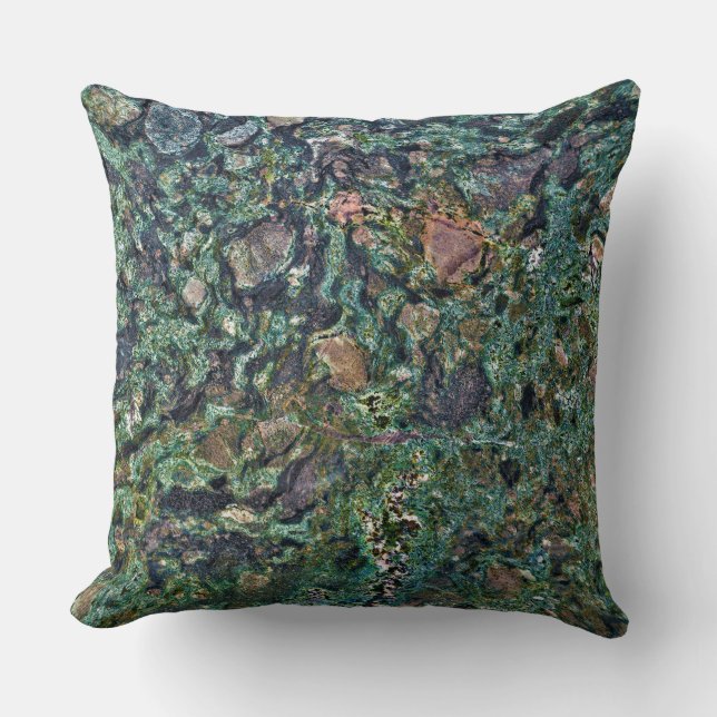 Naturstein Muster Pillow Kissen (Vorderseite)