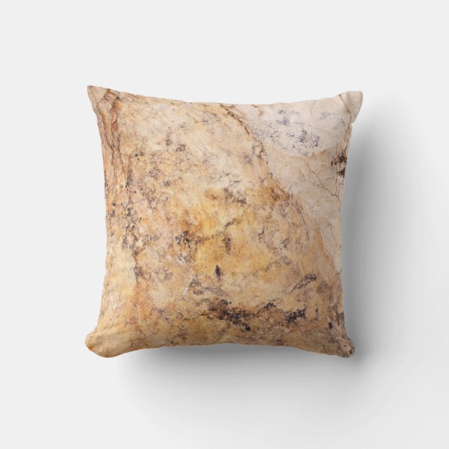 Naturstein Muster Pillow Kissen (Vorderseite)