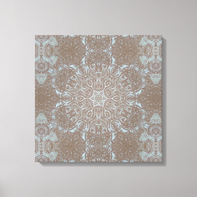 Naturstein und Sand Leinwanddruck (Vorderseite)