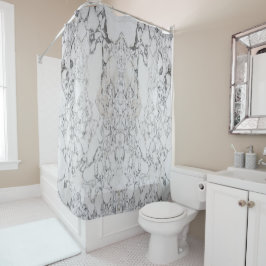 Natursteinmuster Duschvorhang