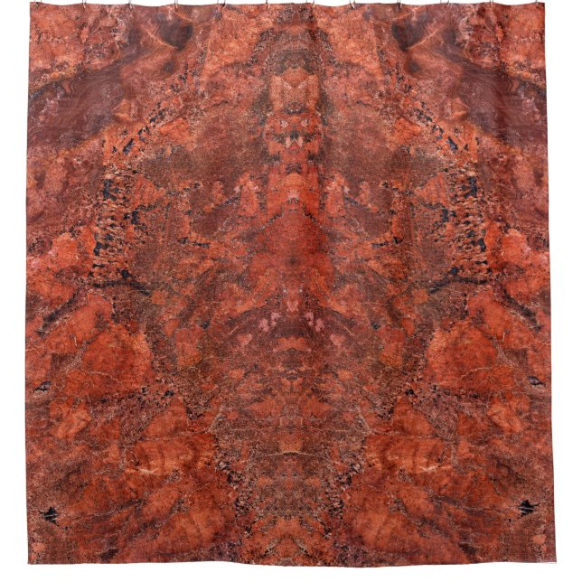 Natursteinmuster Duschvorhang (Vorderseite)