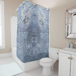 Natursteinmuster Duschvorhang