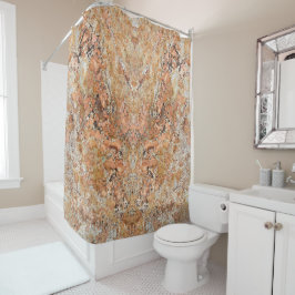 Natursteinmuster Duschvorhang