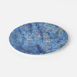 Natursteinmuster Pappteller