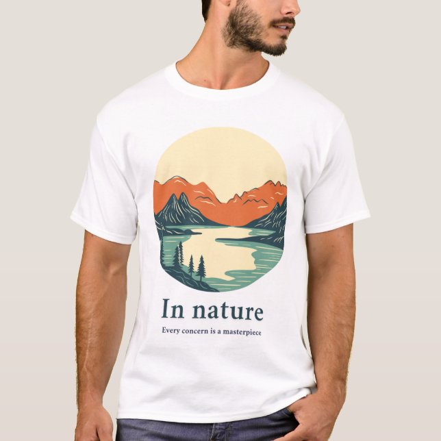 Naturthema Shirt (Vorderseite)