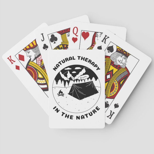 Naturtherapie Spielkarten (Rückseite)