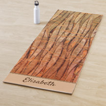 Naturtropisches Wicklerbaum Foto Yoga Mat