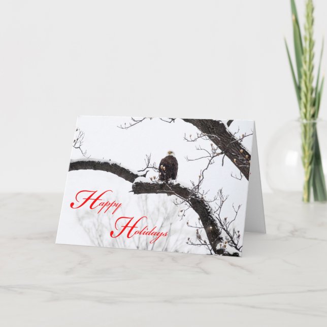 Natururlaub Feiertagskarte (Vorderseite)