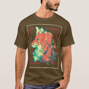 Naturwald Bäume Natur Tier Lover Fox T-Sh T-Shirt