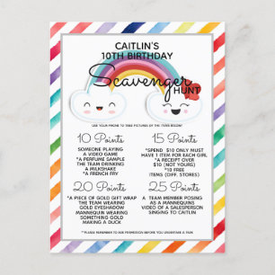 Naturwald-Pfadfinderjagdwild Party Ankündigungspostkarte