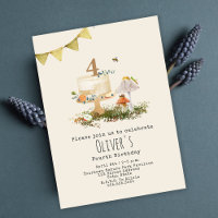 Naturwald Pilze Insekten Kuchen Geburtstag