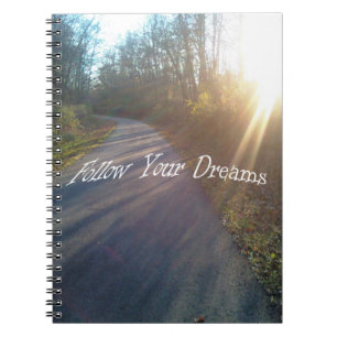 Naturwaldpfad Sonnenrasen Gras folgen Träumen Notizblock