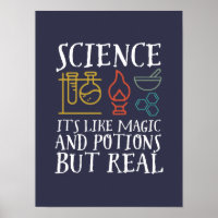 Naturwissenschaften wie Magie und Potion Geek Nerd