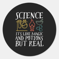 Naturwissenschaften wie Magie und Potion Geek Nerd