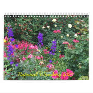 Naturwunder inspirierender Kalender