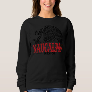 Naucalpan Mexico Eagle Retro Vintag erschüttert Sweatshirt