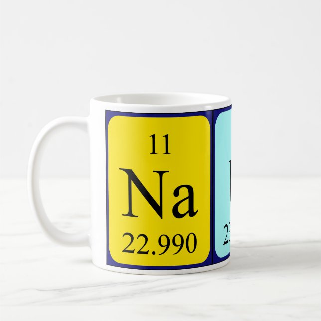 Naud Periodenname Tasse (Links)